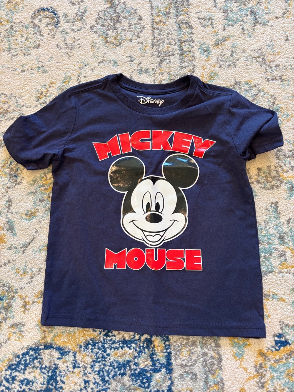 NWOT Disney Navy Mickey Mouse Graphic Tee